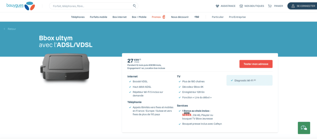 Avis Bbox Ultym : l’offre adsl