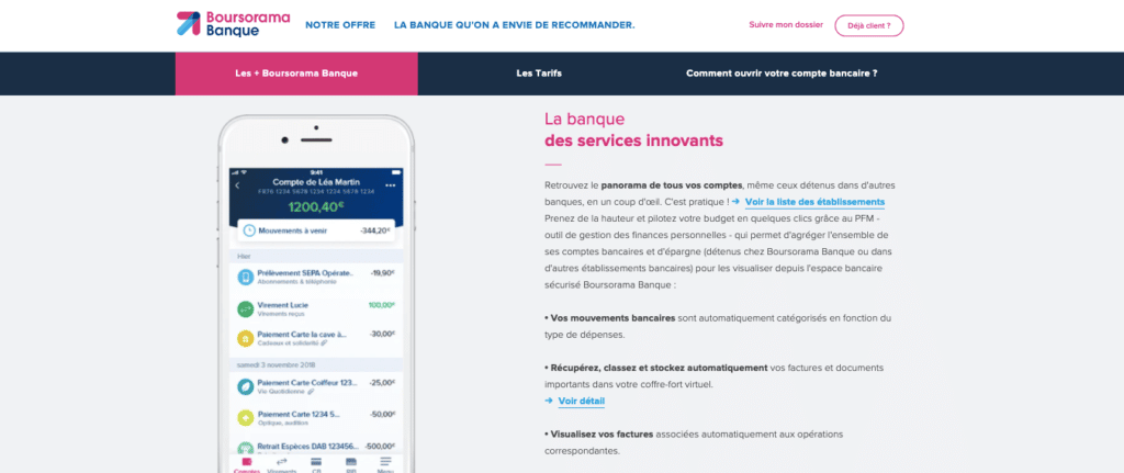 Avis Boursorama : l'appli mobile