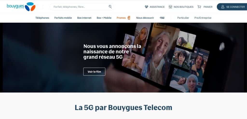 Bouygues Telecom avis  : 5G
