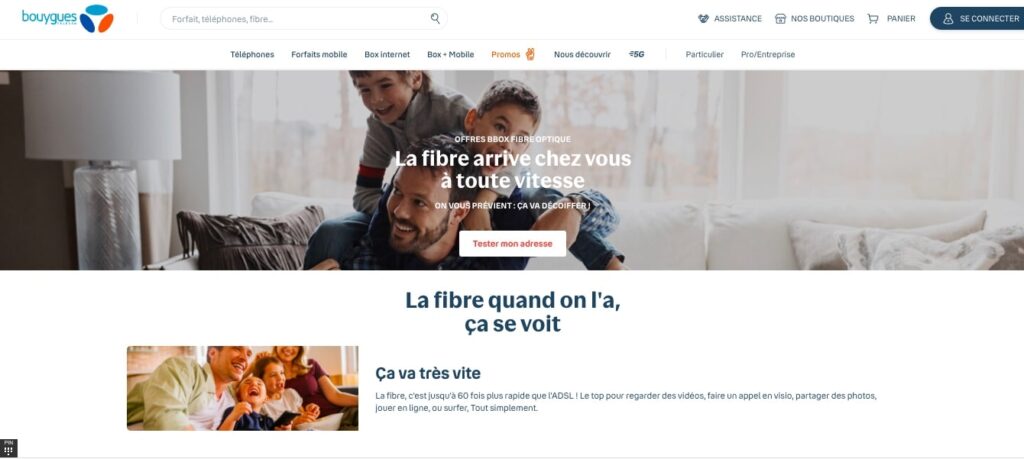 Avis Bouygues Fibre : réseau internet