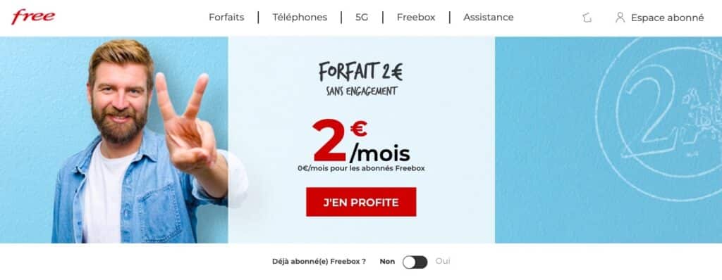 Avis Free mobile : 50mo