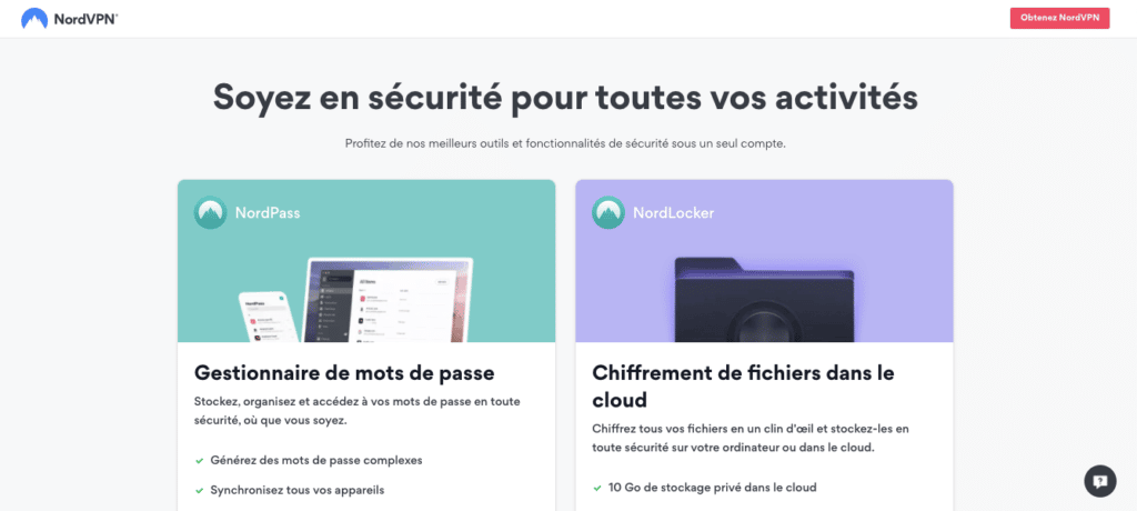 Avis NordVPN : sécurité