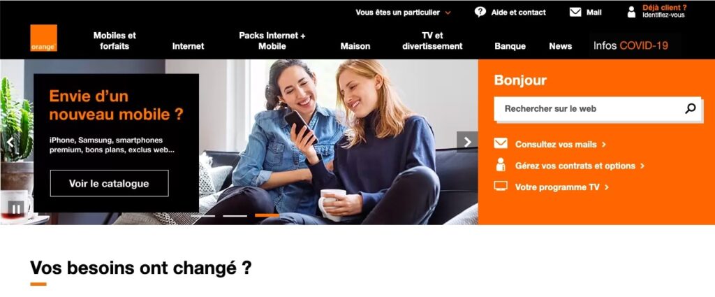 Avis clients Orange