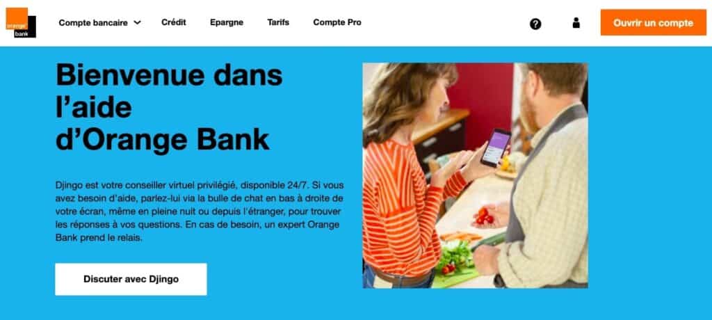 Avis Orange Bank : service client