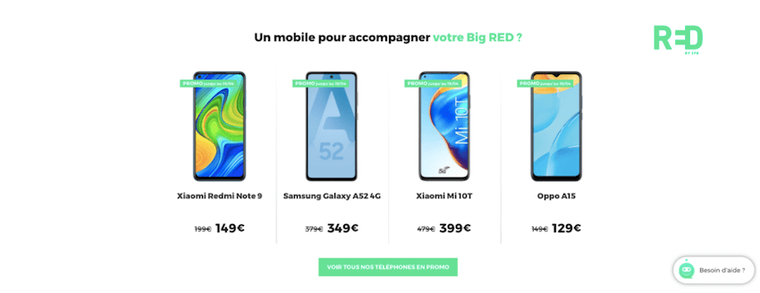 Avis RED by SFR : les forfaits avec smartphone