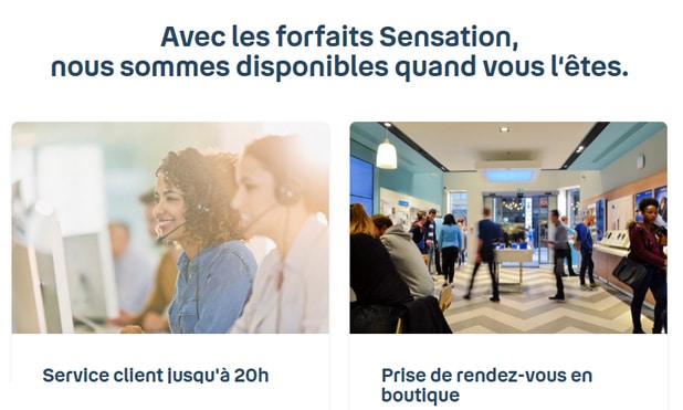 Forfait Mobile Sensation de Bouygues