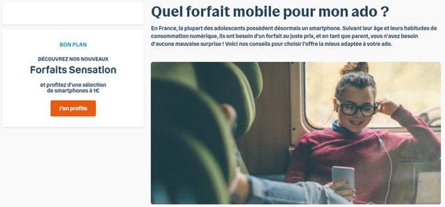 Forfait mobile avec engagement Bouygues