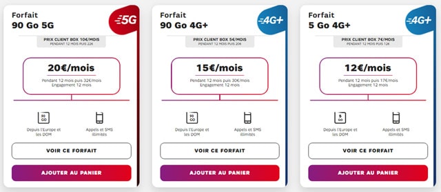 Forfait mobile avec téléphone Black Friday