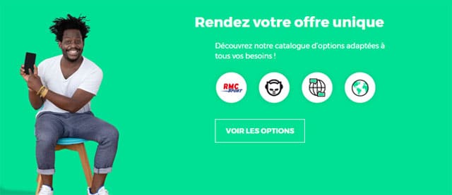 Forfait mobile promo Red by sfr
