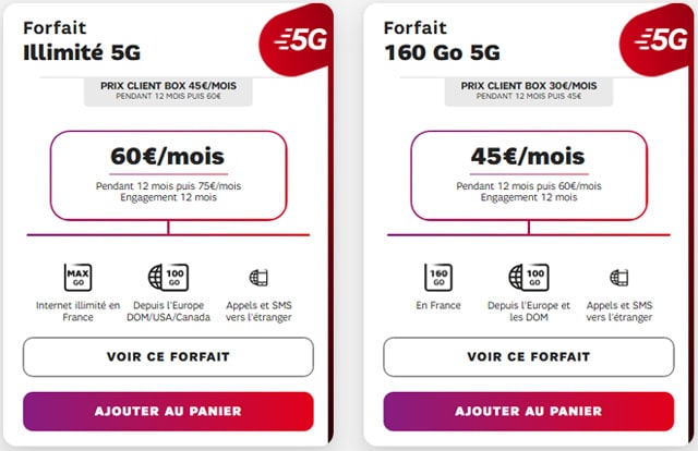 Abonnement mobile internet illimité