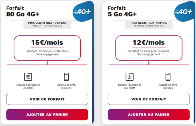 Forfait avec téléphone pas cher