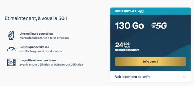 Forfait mobile Bouygues 5g