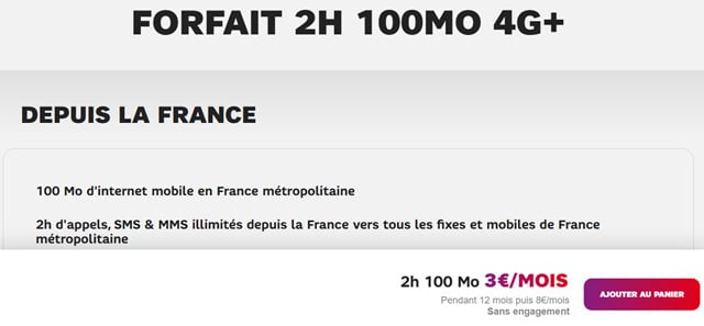 Offre abonnement mobile pas cher