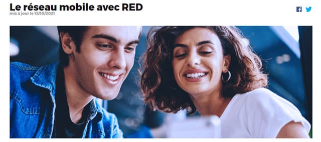 meilleur forfait mobile Red by sfr