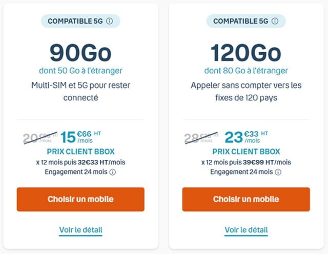 forfait mobile Sensation Bouygues