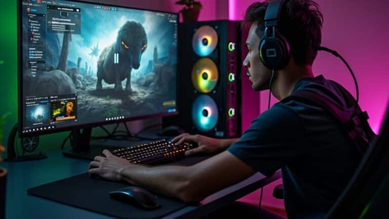 PC gamer Nvidia RTX4070