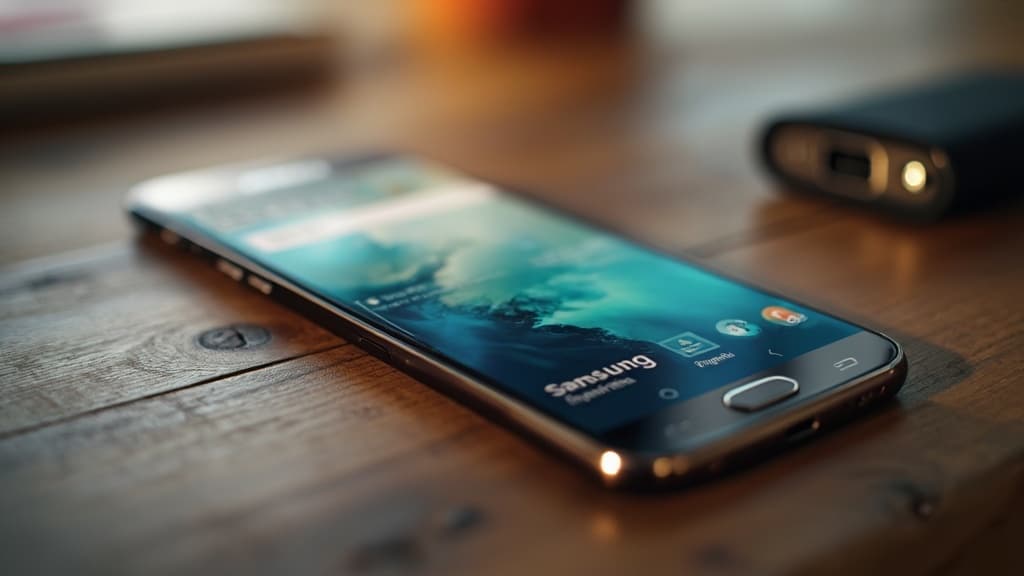 Samsung smartphone batterie flexible