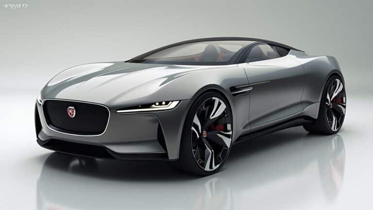 Jaguar concept automobile