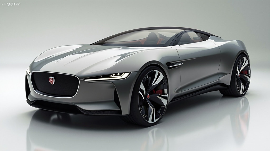 Jaguar concept automobile