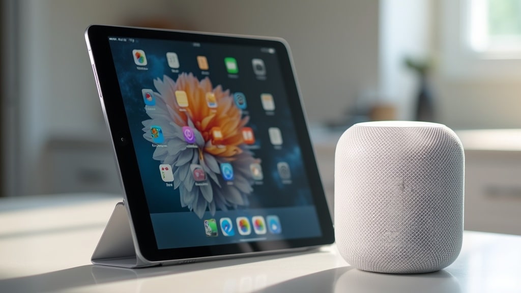 Apple HomePod iPad