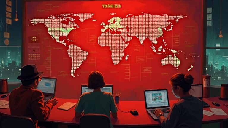 Cyberattaques chinoises mondiales
