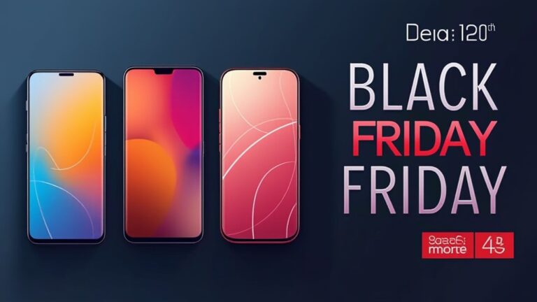 Smartphones abordables Black Friday