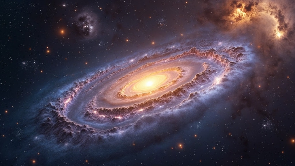 Galaxie univers primordial