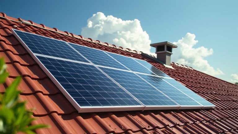 Panneau solaire puissant
