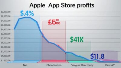 Apple App Store profits