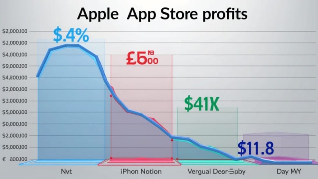 Apple App Store profits