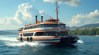 Ferry électrique géant