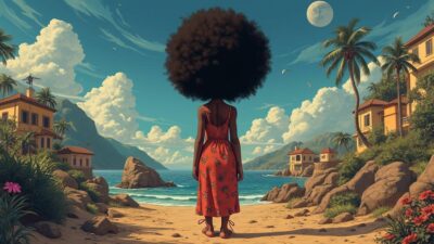 Anime Afro-surrealism jeu